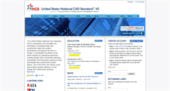 Desktop Screenshot of nationalcadstandard.org